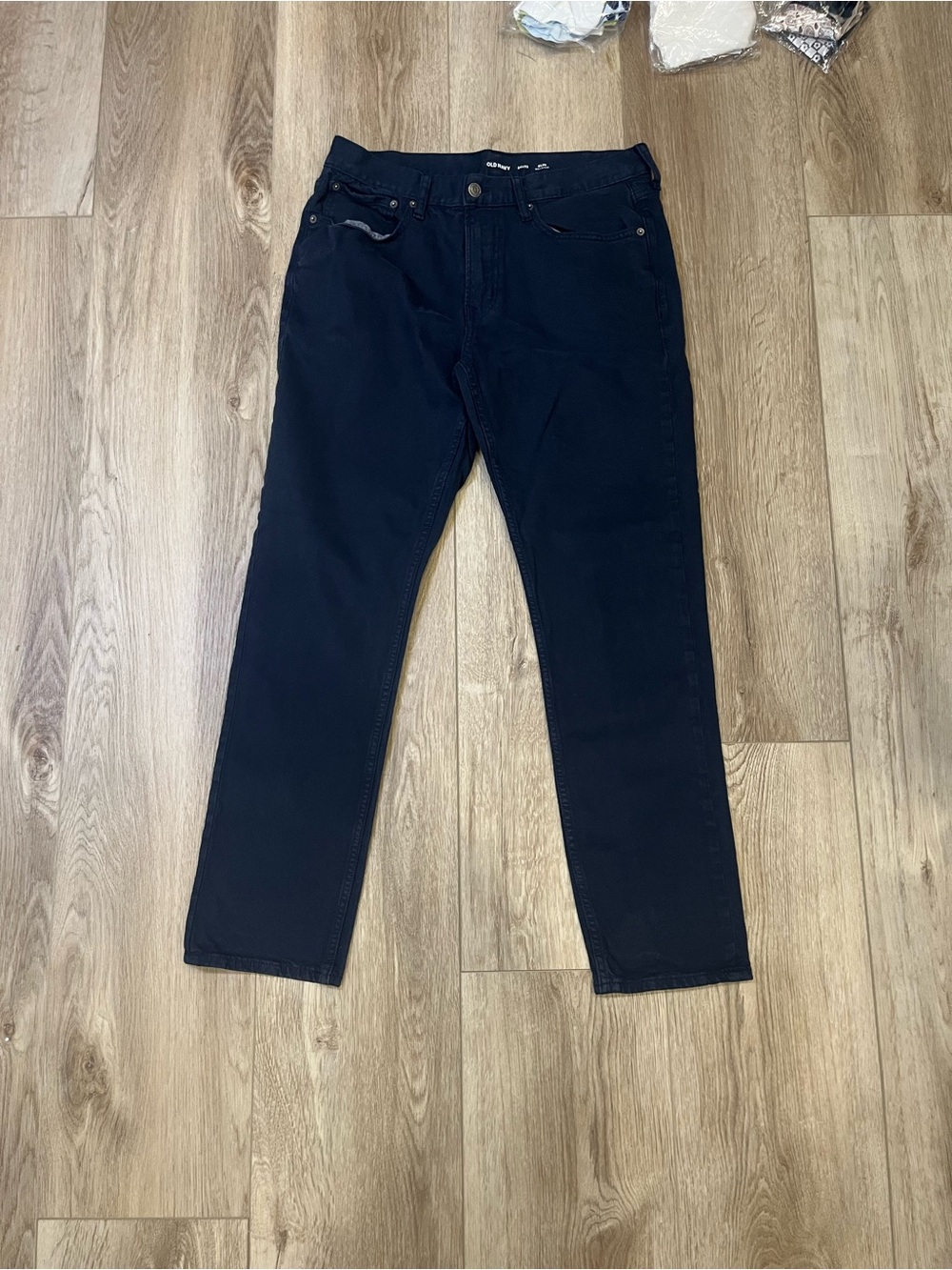 Old Navy Men's Navy Straight Pants